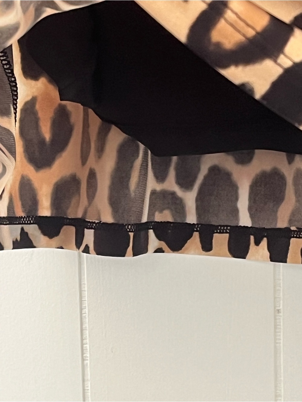 The Limited Animal Print Leopard Mini Dress Size Petite Large - Picture 16 of 16